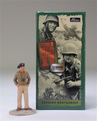 Britains Set #17231: Bernard Montgomery. With Original Box. 1 Piece. Condition Excellent.