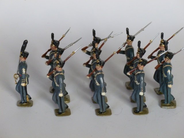 Mignot West Point Cadets, Winter Dress: Post War. 12 pieces, unboxed, condition very good