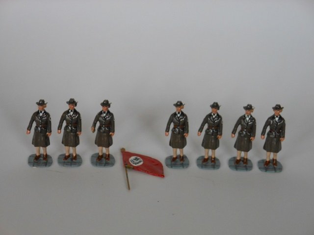 Palmetto German RAP: Post War. 8 pieces, unboxed, condition very good