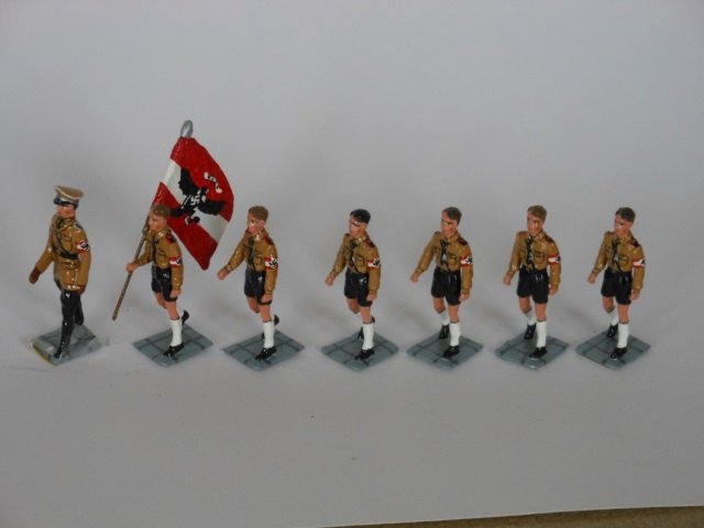 Palmetto Hitler Youth: Post War. 7 pieces, unboxed, condition very good