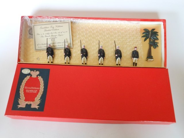 Tradition Set #19 French Foreign Legion: Post War. 7 pieces with original box, condition very good, box very good