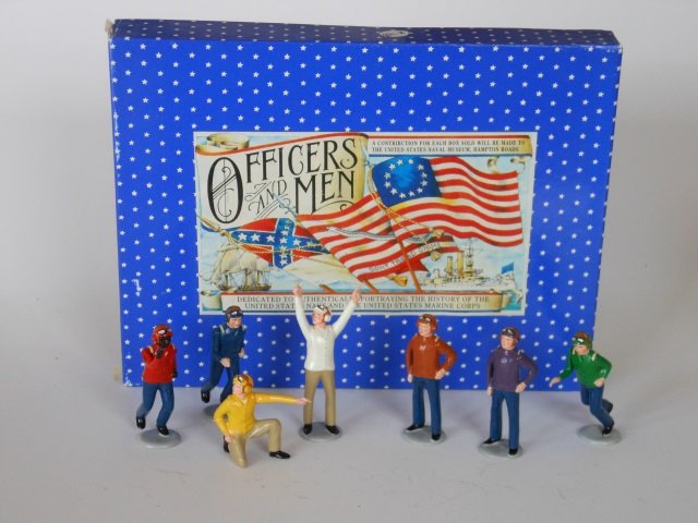 Imperial Aircraft Carrier Crew: Post War. 7 pieces, with original box condition very good, box very good