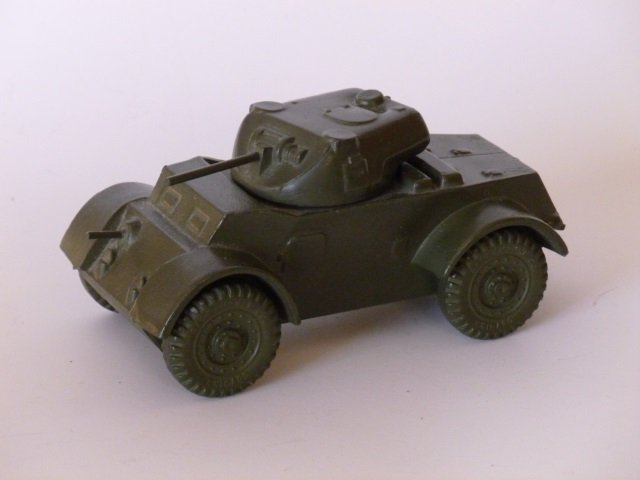 Dale Armoured Car: Post War. 1 piece, unboxed, condition very good