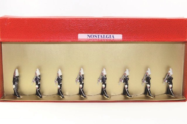 Nostalgia Prince Alberts Own: Cape Town Cavalry Dismounted 1860 Excellent With Box 8 Pieces.
