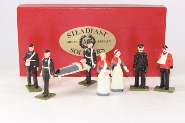 Steadfast Medical Personnel: Stretcher Party SF20 SF21 Excellent Condition With Box 8 Pieces.