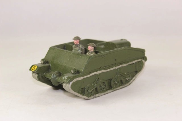 Commandant Miniatures Carden?Lloyd Carrier: Ed Poole Original WWII British Army Excellent Condition With Box 3 Pieces.