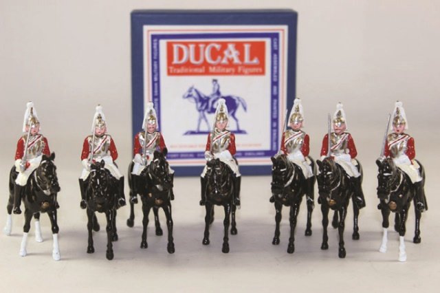 Ducal Cavalry Of the Horse Guard: Mounted Trooper M19(x7) Excellent Condition 7 Pieces.