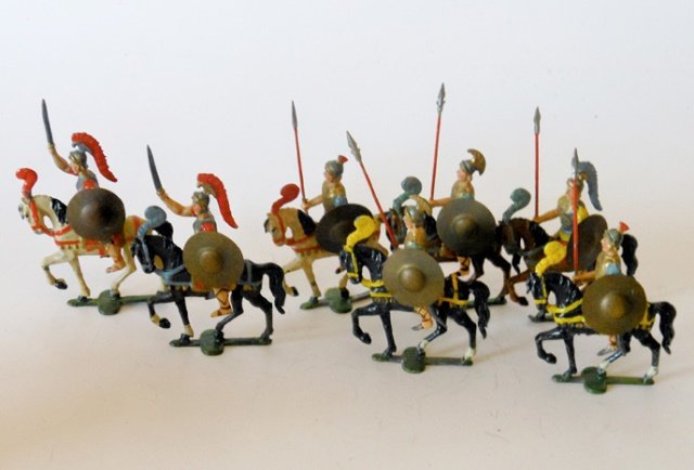 Heyde Romans: Pre-War. 48mm 7 pieces. Condition excellent. Unboxed.