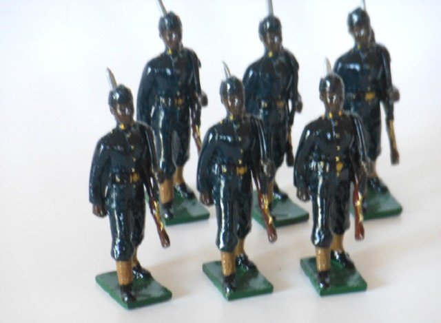 Nostalgia from Set #392 21st Bombay Native: Infantry. Post War. 6 pieces. Unboxed. Condition very good.