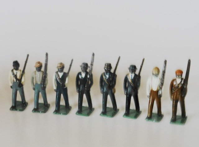 Nostalgia Set #N262: Webster’s Fingoes Boer War. 8 pieces. Unboxed. Condition excellent.