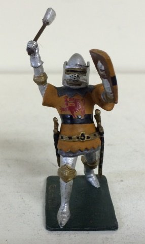 Courtenay- Sir Henry Eam #15: With moveable visor. Signed on base 'R Courtenay 15.' 1 Piece. Post War. Condition Near Mint.