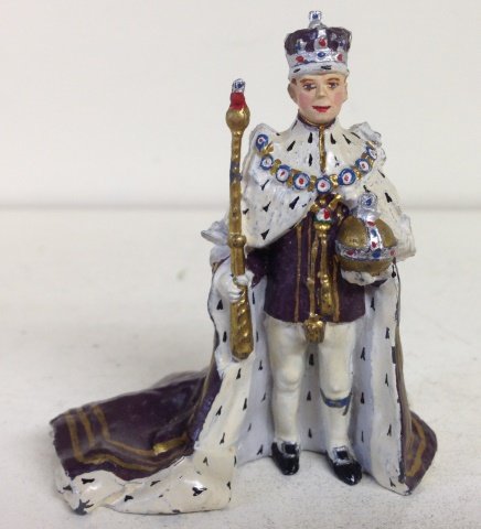 Courtenay- King George VI: With scepter and orb. 1 Piece. Post War. Condition Excellent.