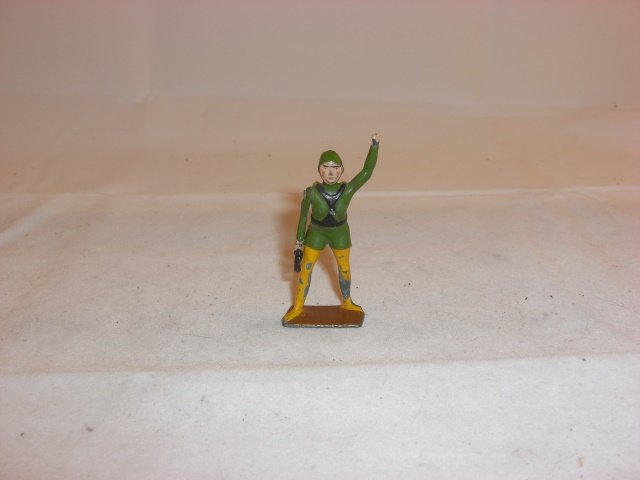Britains #1315 Buck Rogers: Britains #135 Buck Rogers; Ardala Valma; condition very good; 1 piece; pre war.