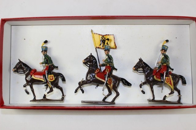 CBG Mignot Austrian Hussars: Cavalry Tied In Original Box Near Mint 3 Pieces.