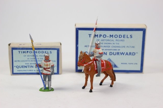 Timpo Models Quentin Durward: Royal guard HF510 Dukes Guard Mounted HF502 With Box 2 Pieces.