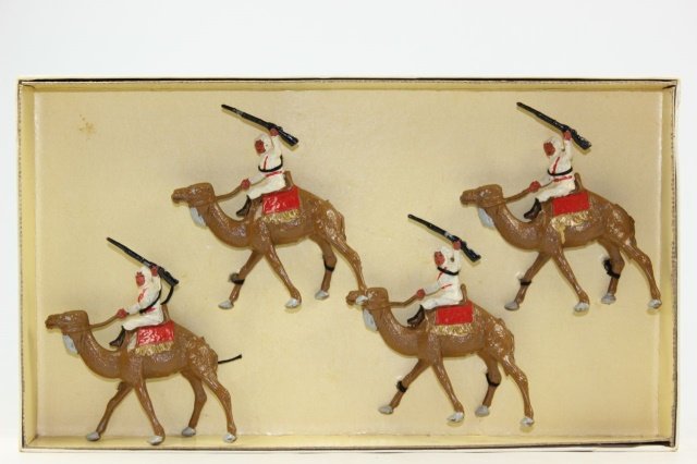 John Hill and Co Arab Camel Corps: Ref. 164 Buckingham Imports With Box 4 Pieces.