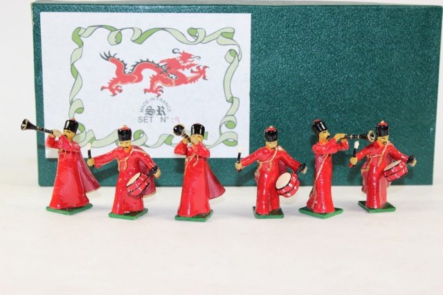 Star Soldiers Silk Road Holy Men: #9 Ceremonial Drums and Trumpets Excellent Condition With Box.