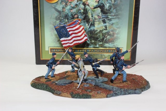 Wm Britains Don Troiani: Lions Of The Round Top Excellent Condition With Box 7 Pieces.