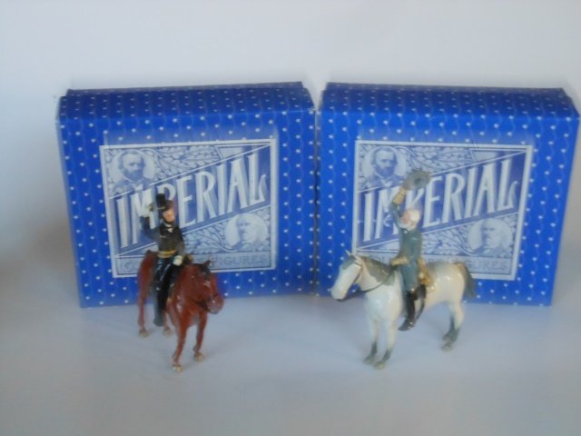 Imperial Grant and Lee: 2 pieces with original boxes. Post War. Condition excellent. Boxes excellent.