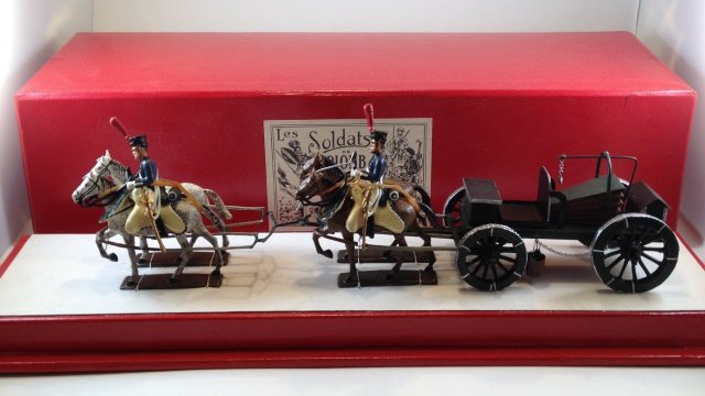 Mignot Horse Drawn Forge 1817: Like New In Box. Post War.