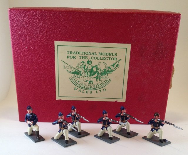 Trophy Boxer Rebellion #BS1A: 6 pieces. Condition Excellent. Box Very Good.