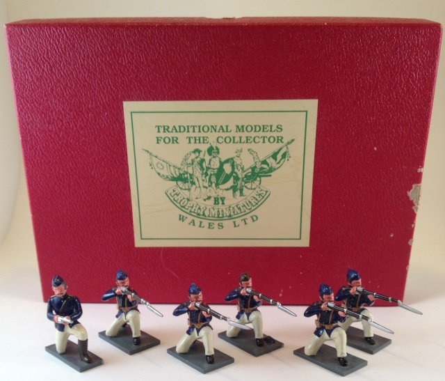 Trophy Boxer Rebellion #BS1A: 6 pieces. Condition Excellent. Box Good.