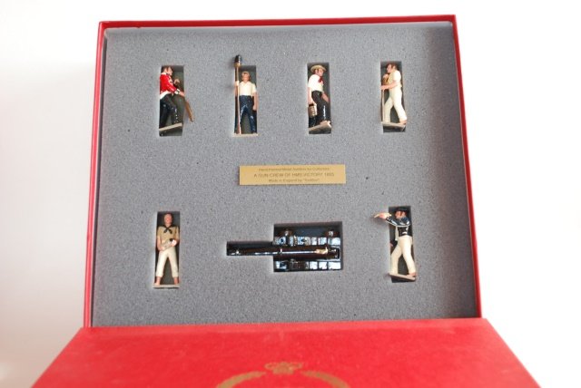 Tradition Set #93 Gun Crew of HMS Victory: 1805. 7 pieces. In original box. Condition mint