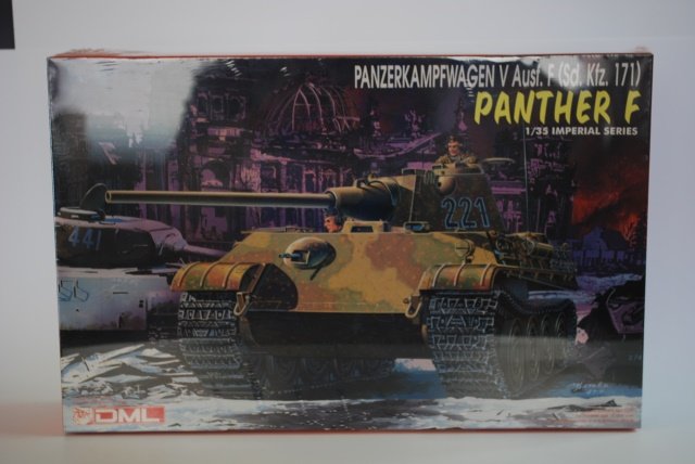 DML, Panther F Tank Kit: Kit. One piece in original box. Sealed in. Condition mint.