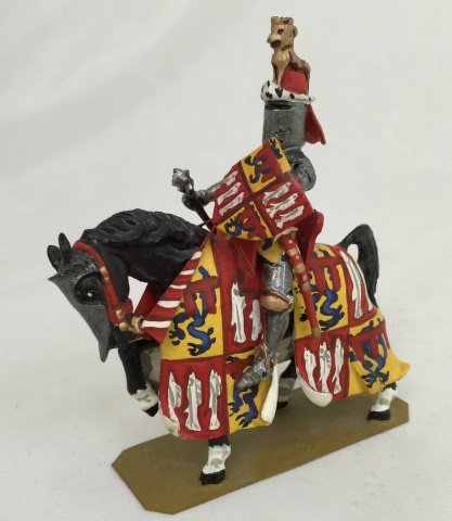 Tradition Mounted Tournament Knight Hot Spur: Post War. 1 piece. Condition figure excellent.