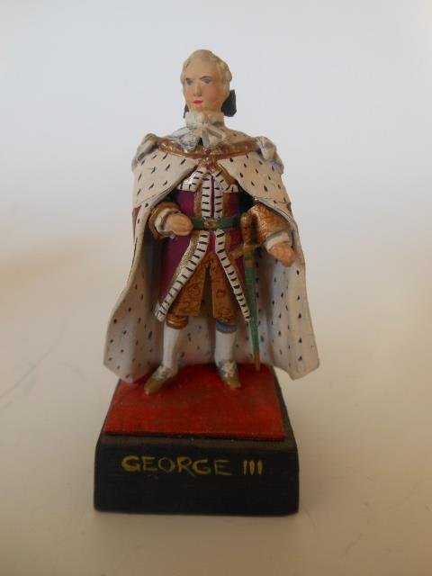 Ping King George the III on plinth: Post War. One piece. Unboxed. Condition excellent.