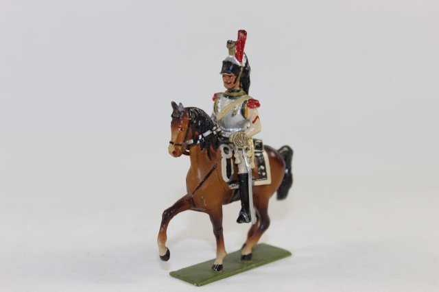 Mim-Miniature in Maximus Cuirassier: Empire Cavalry Lourde Cuirassier 1805-1815 Excellent Condition No Box 1 Piece