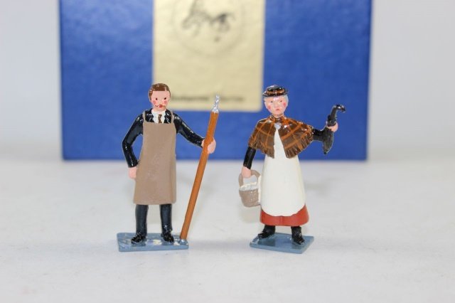 Marlborough Edwardian Series: The Iron Monger E11 Near Mint Condition Boxed 2 Pieces