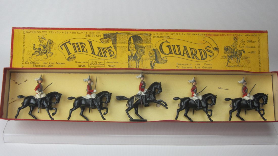 Britains Set #1 Life Guards at Trot (1 of 1)