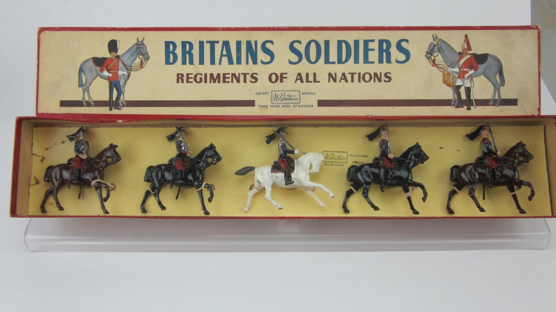 Britains Set #138 French Cuirassiers (1 of 1)