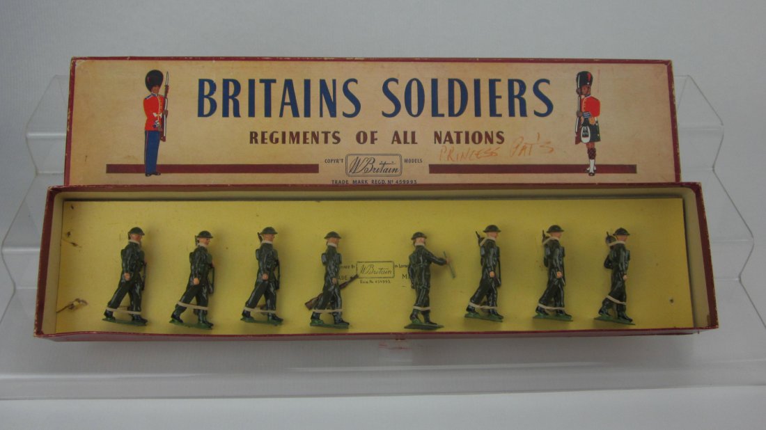 Britains Set #1858 British Infantry- Battle Dress (1 of 1)