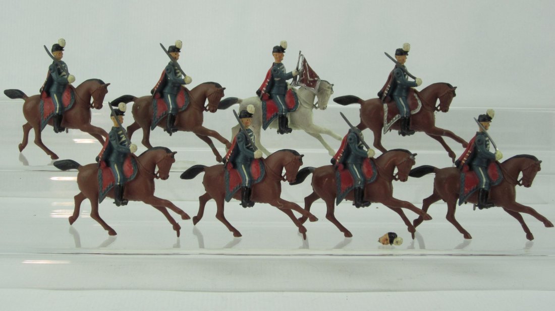 Britains Set #2015 Danish Hussars with Officer (1 of 1)