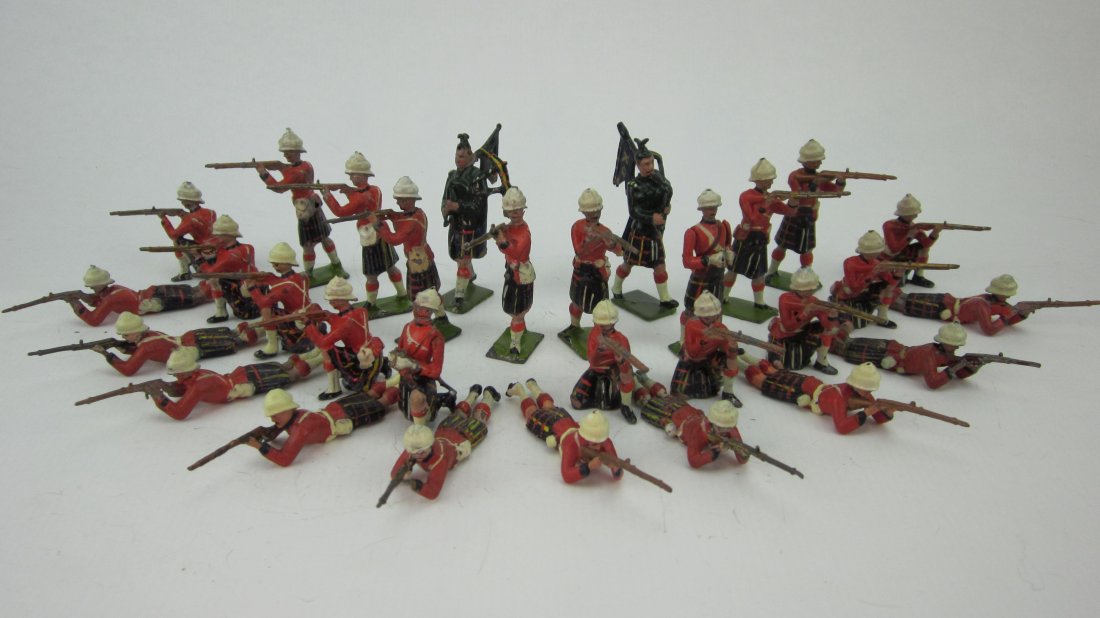 Britains Set #89 Cameron Highlander Display (1 of 1)