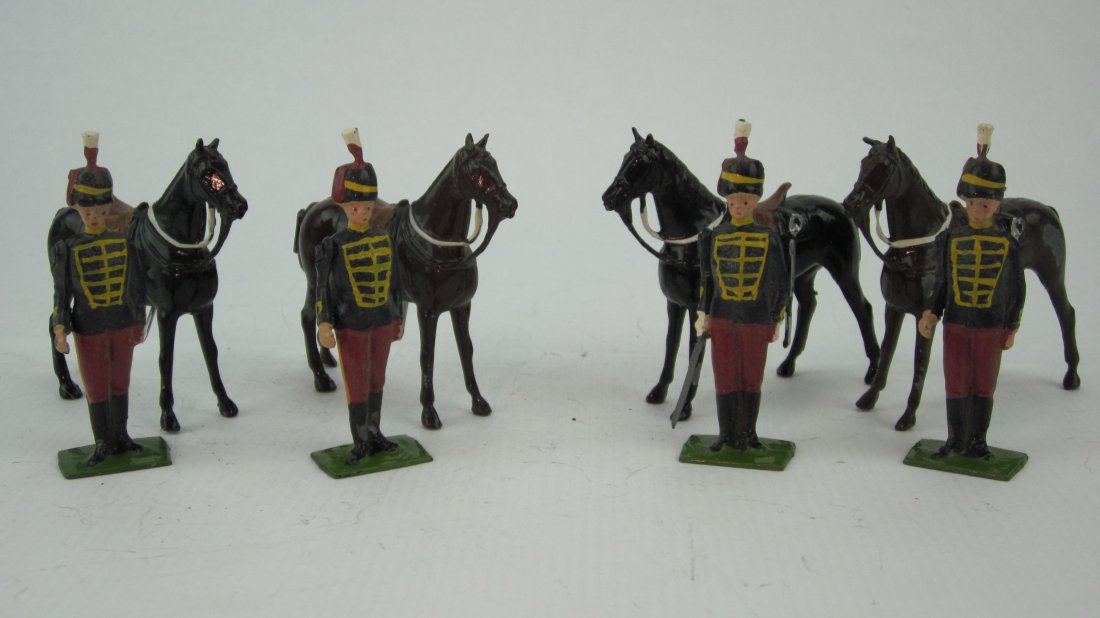 Britains Set #182 Dismounted 11th Hussars (1 of 1)