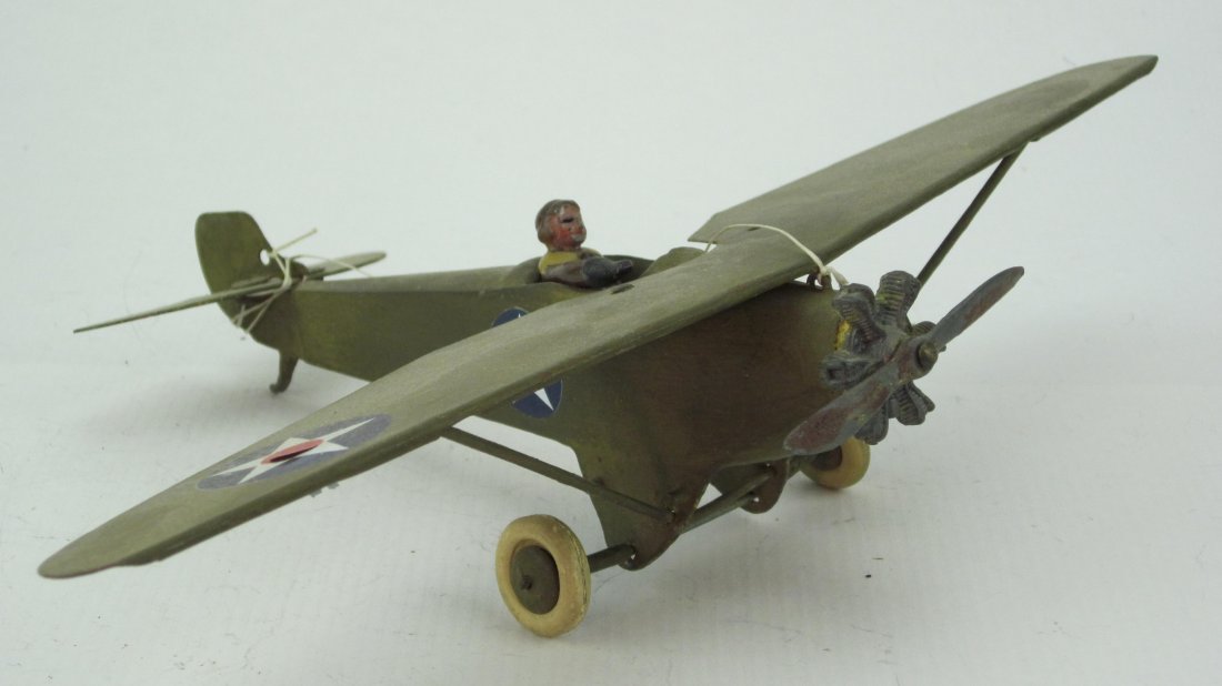 Britains Set #435 U. S. A. Monoplane with Pilot (1 of 1)