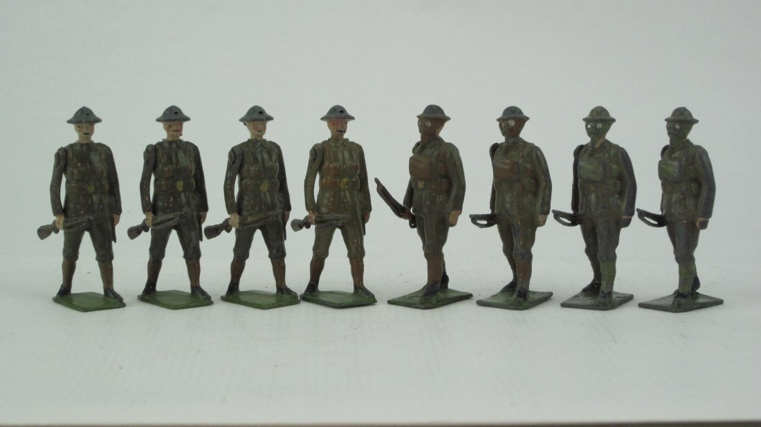 Britains from Sets #195 & #258 Khaki At Trail (1 of 1)