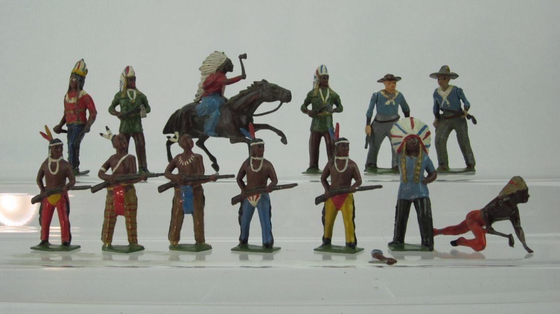 Britains from Sets #150 and #183 Cowboy & Indians (1 of 1)