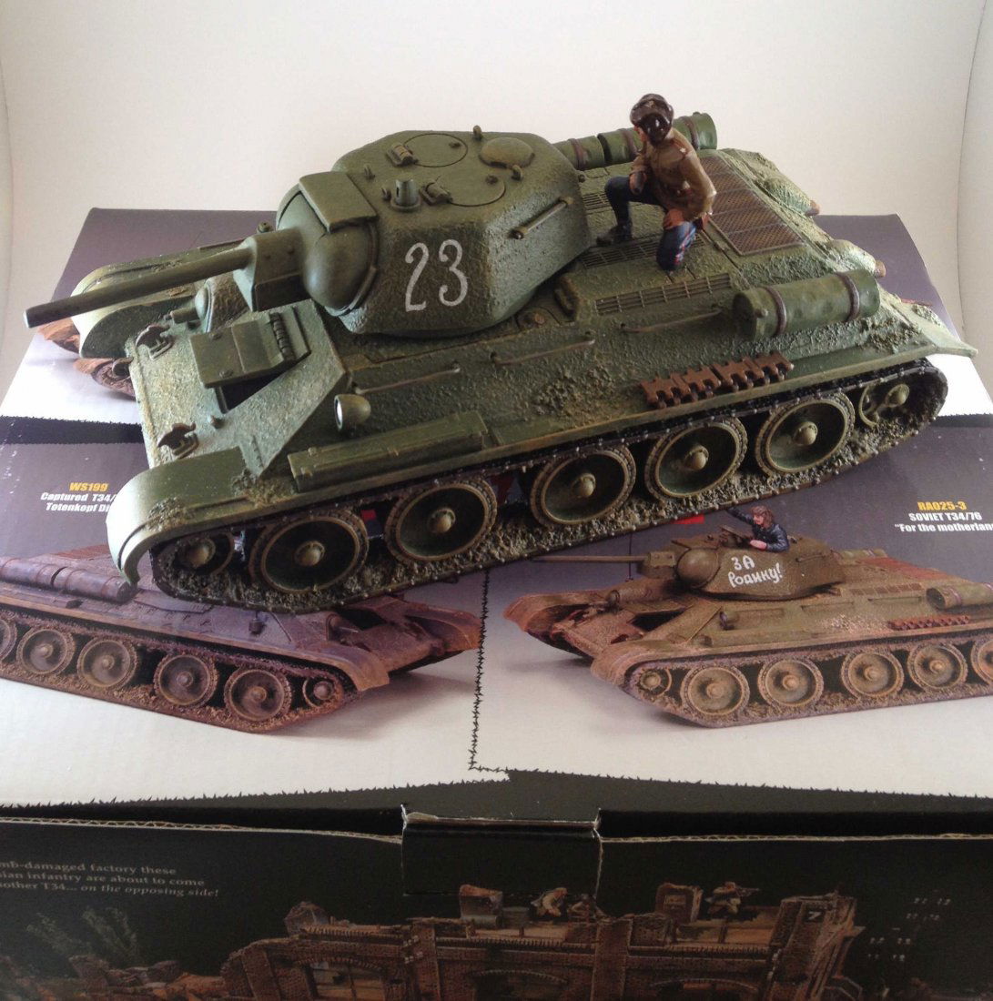 King and Country RA025-1 Soviet T34/76 Tank #23 (1 of 1)