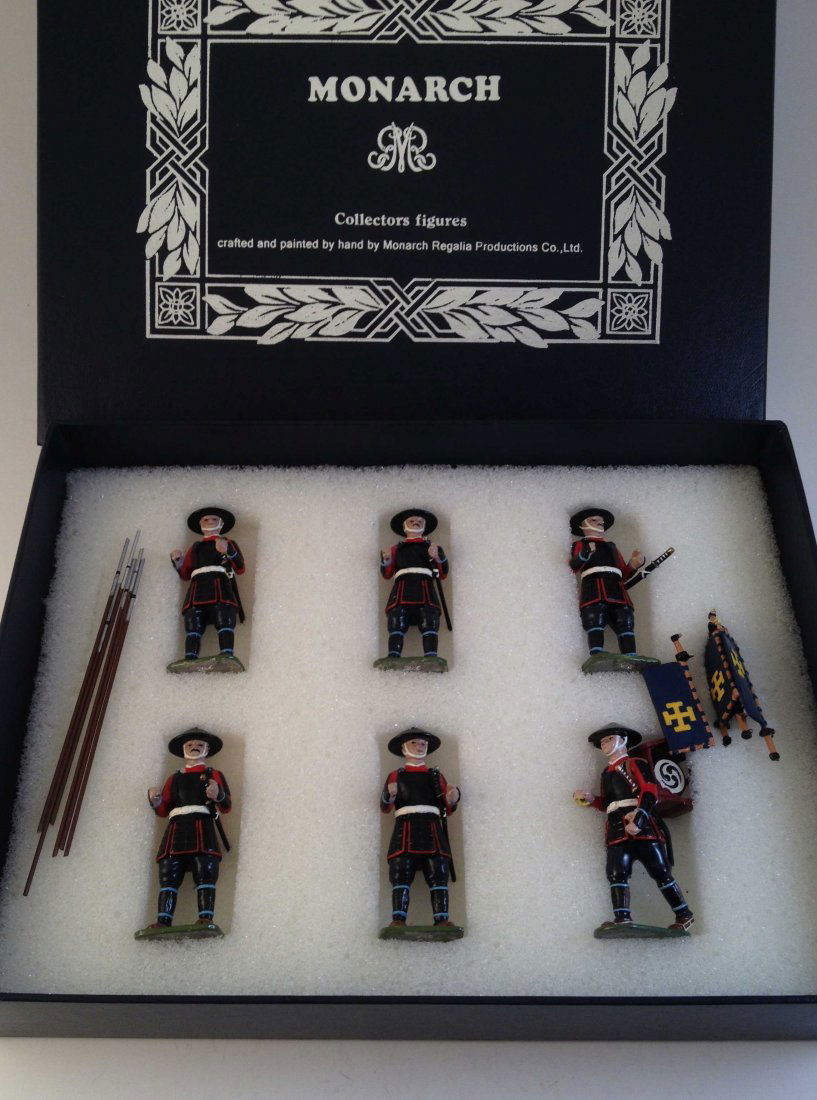 Monarch #229 Samurai with Spears and Flags (1 of 1)