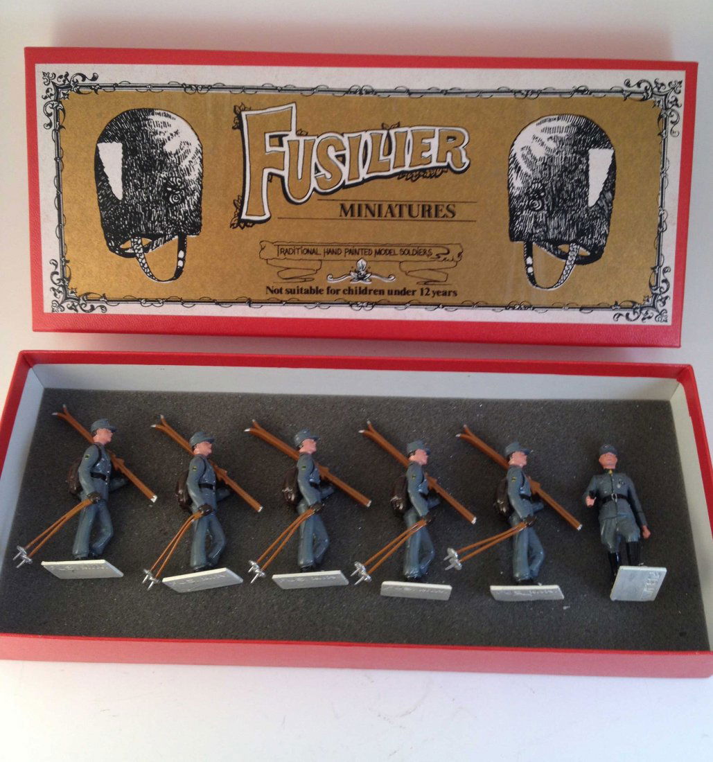 Fusilier Miniatures #13 S.S. Mountain Ski Troops (1 of 1)