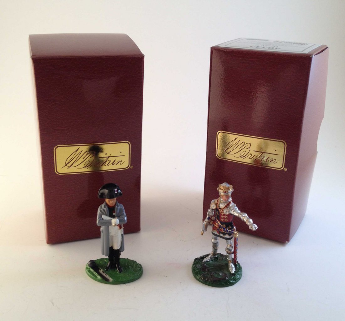 Britains 40343, 40408 Henry V and Napoleon (1 of 1)