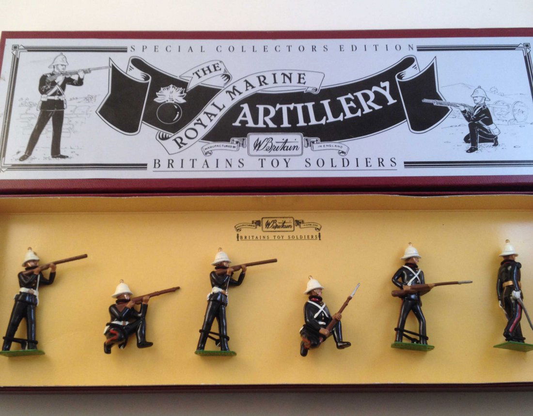 Britains 8826 Royal Marine Artillery (1 of 1)