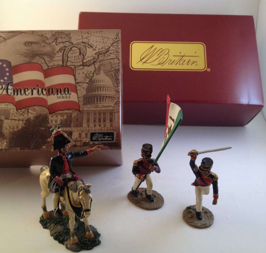 Britains 17469+175115 Santa Anna and Officers (1 of 1)