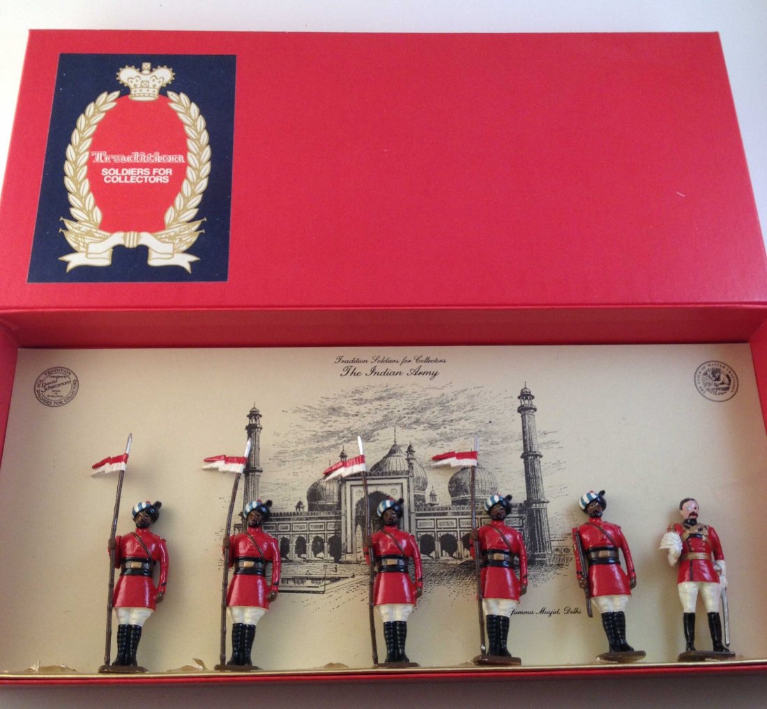 Tradition 47 4th Regiment of Bengal Lancer: 6 pieces. Condition Excellent. Box Condition Excellent.