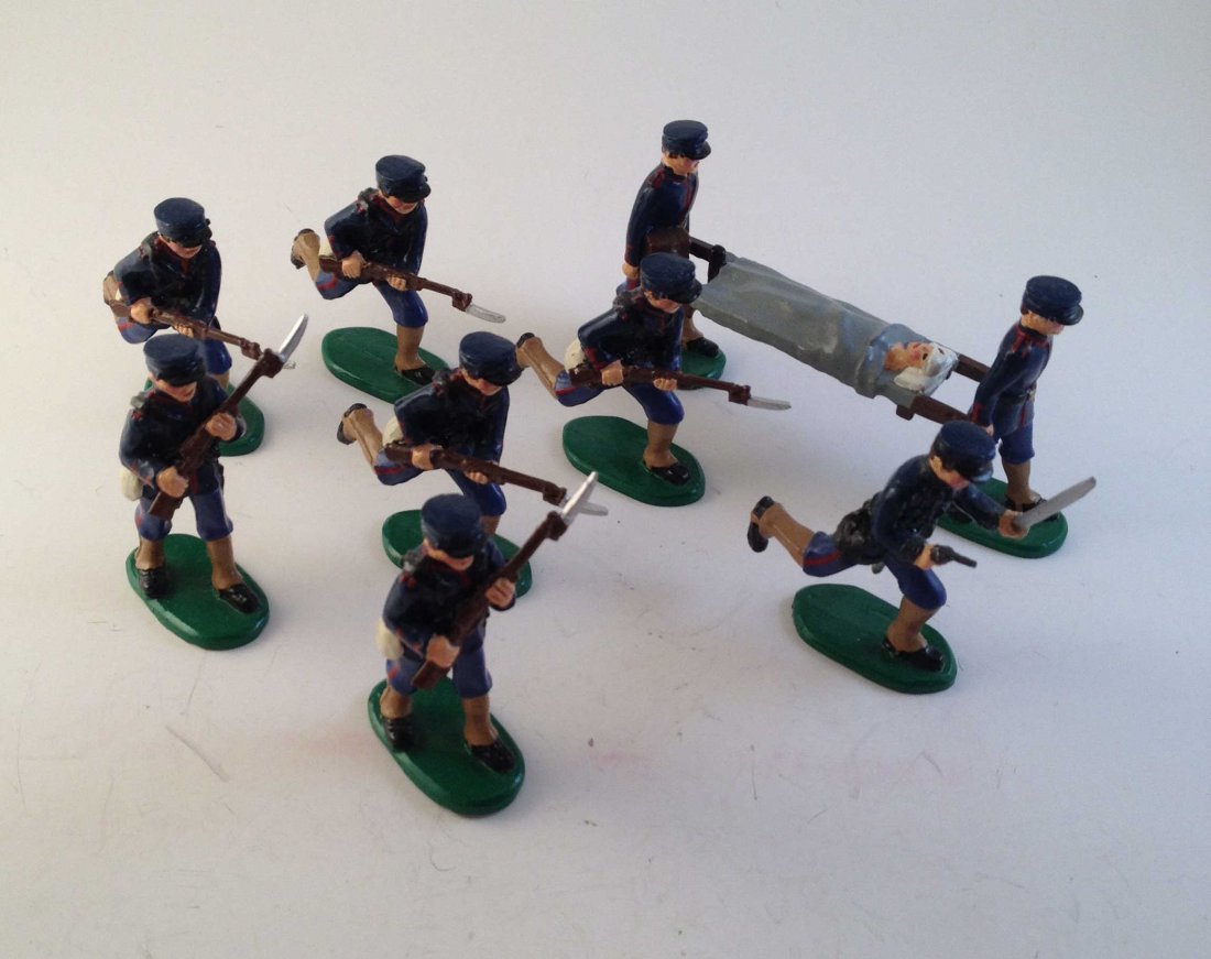 Nickolson Set NM02 US Marines Charging (1 of 1)