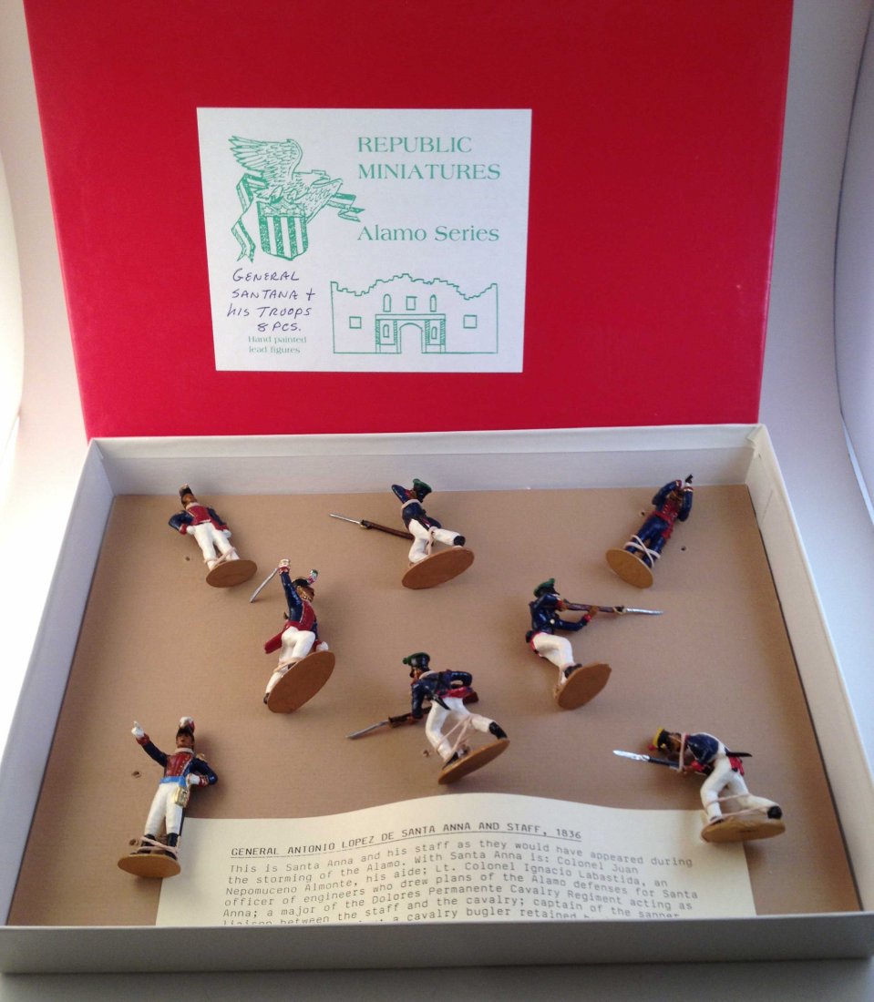 Republic Miniatures General Santana & His Troops (1 of 1)